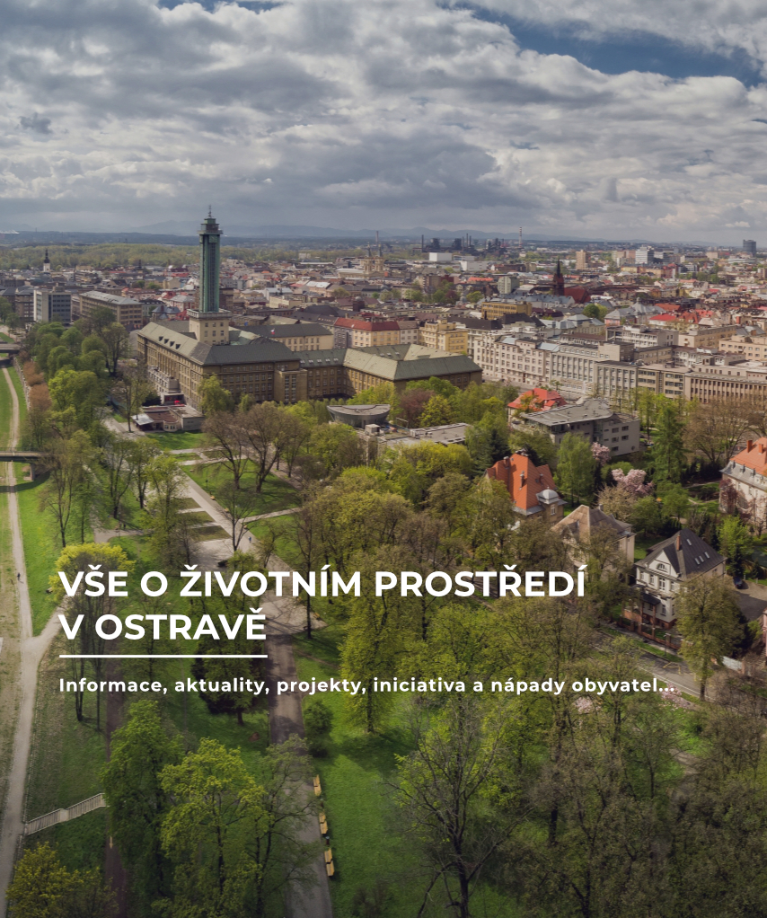 ilustrační obrázek - letecký snímek Ostravy