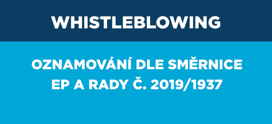 Whistleblowing - Oznamování dle směrnice EP a Rady č. 2019/1937